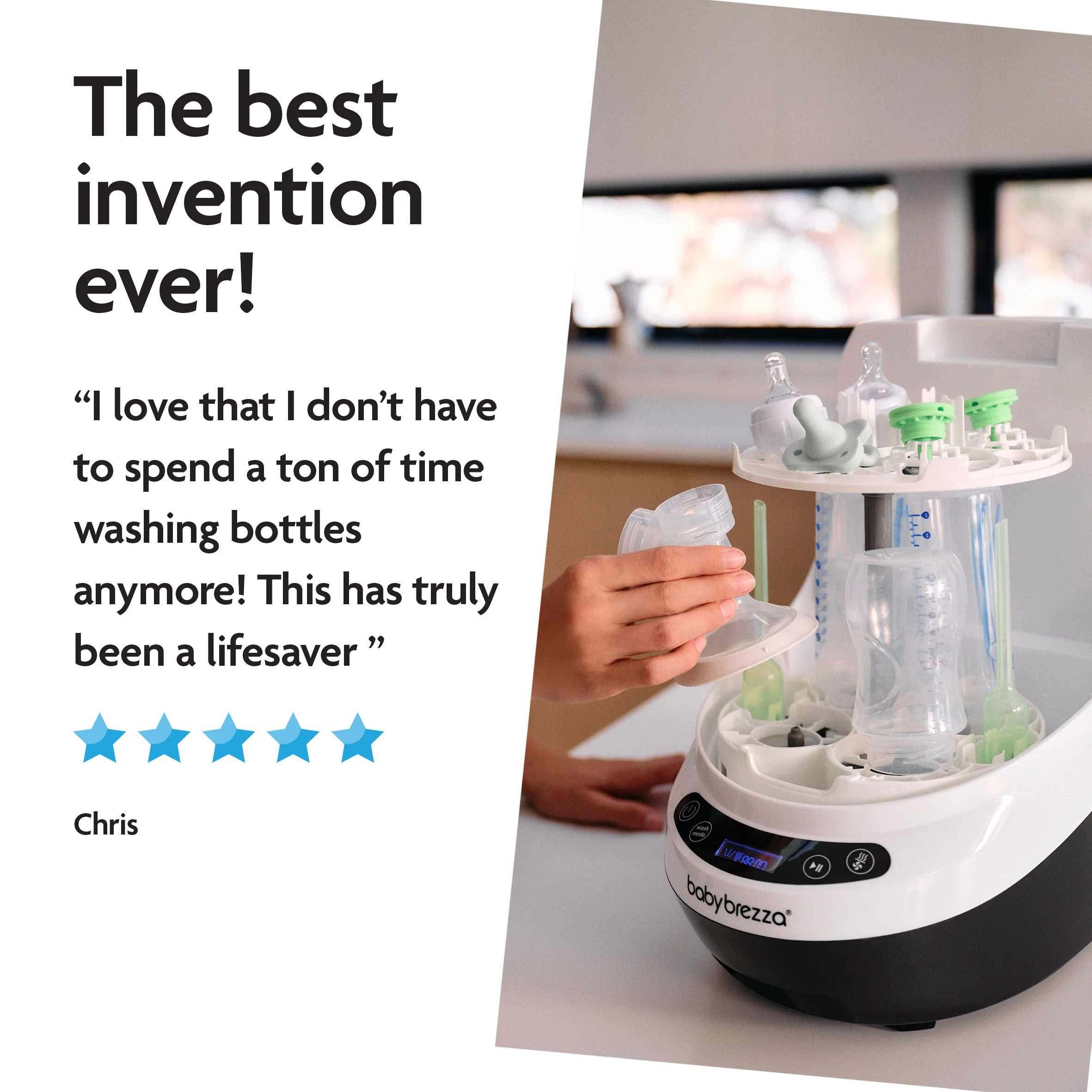 ULTIMATE BUNDLE: Formula Pro Advanced, Bottle Washer Pro + Accessories - White and Black - Image 12