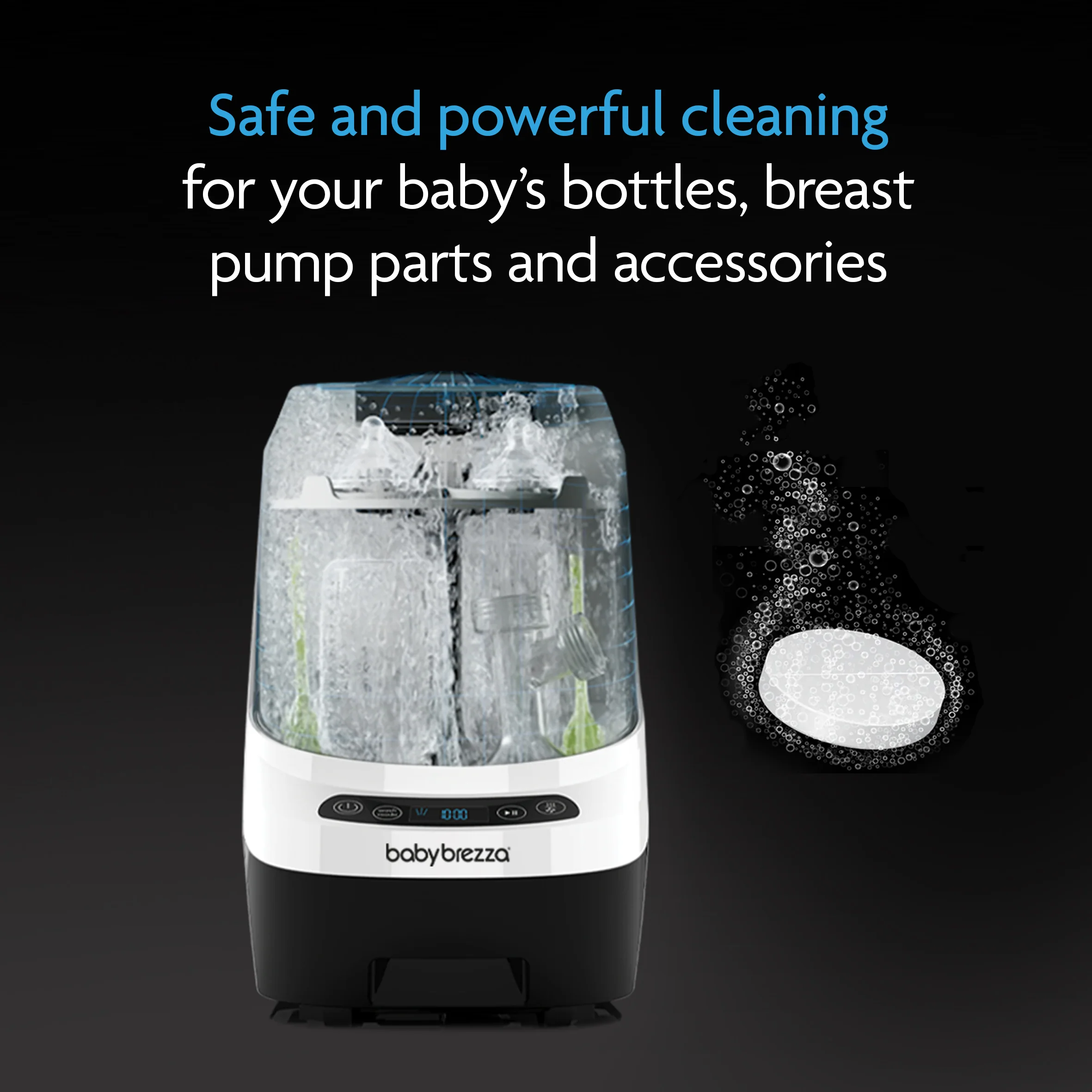 ULTIMATE BUNDLE: Formula Pro Advanced, Bottle Washer Pro + Accessories - White and Black - Image 15